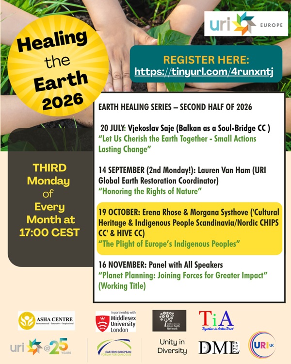 Healing the Earth 2026 poster 2nd part