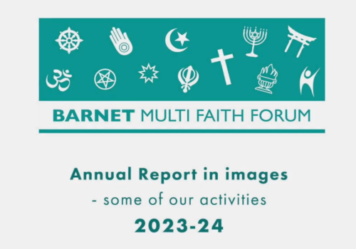 Barnet Multi Faith Forum CC Annual Report in Images
