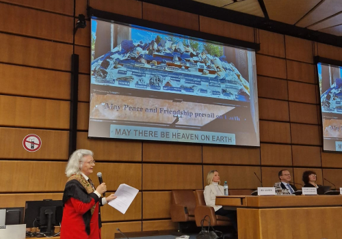 URI Lienz/Austria CC member presents as expert at UN conference in Vienna