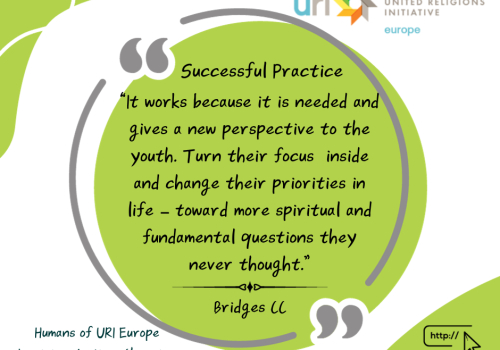 Youth interact across cultures and religions, Bridges CC