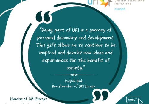 Being part of URI is a journey of personal discovery - Deepak Naik