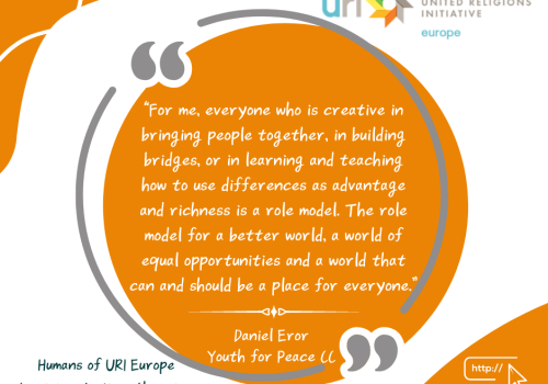 Dialogue and peace are always great motivations - Daniel Eror - Youth for Peace CC, Bosnia and Herzegovina