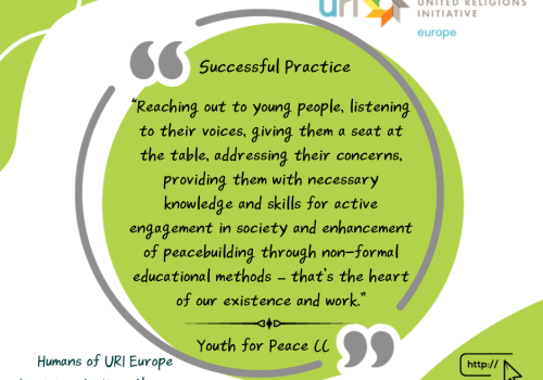 Combating divisions strongly entrenched in nationalistic, extremist narratives, Youth for Peace CC