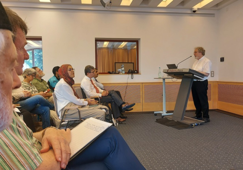 Preserving the Earth was the topic at the Interfaith Dialogue Reception