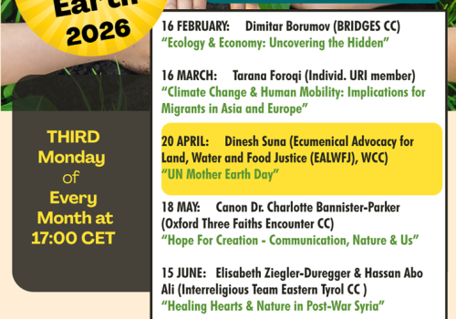 Honoring Mother Earth: Reflections from the URI Europe Earth Healing Interfaith Webinar